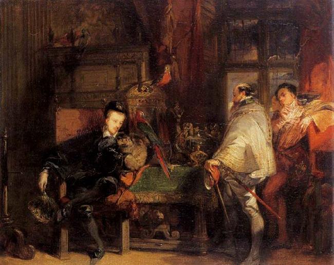 Richard Parkes Bonington Henri III oil painting image